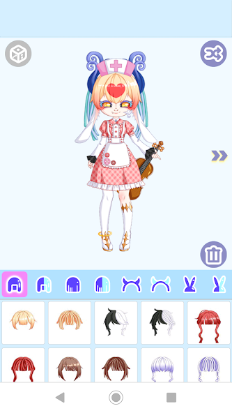 Monster Doll Dress up: Magical