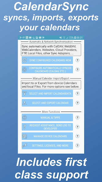 CalendarSync - CalDAV and more