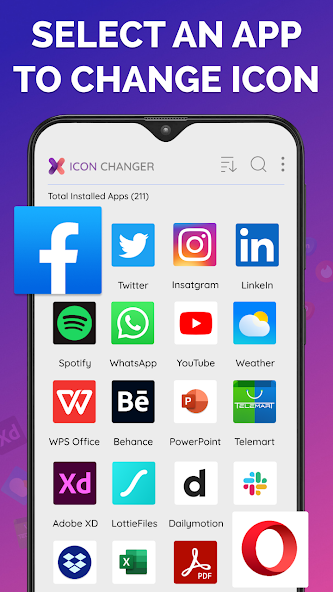 Icon changer - App icons