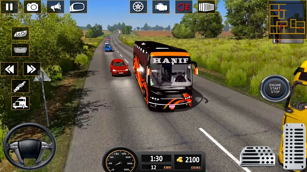 Euro Bus Driving Games Sim 3D 