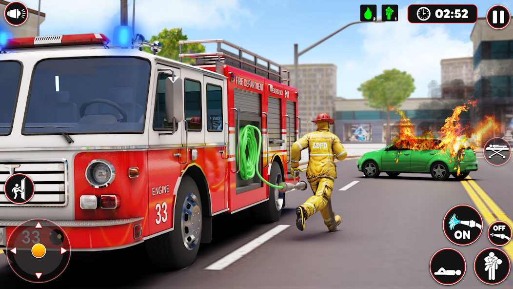 Fire Truck Sim: Truck Games