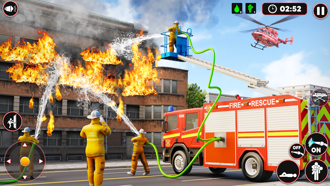 Fire Truck Sim: Truck Games