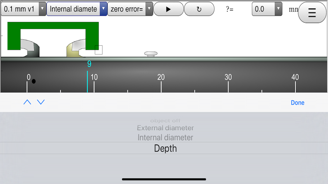 Vernier Caliper Simulator Pro