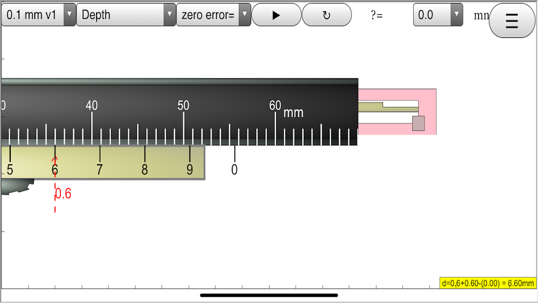 Vernier Caliper Simulator Pro