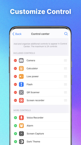 Control Center: IOS 17