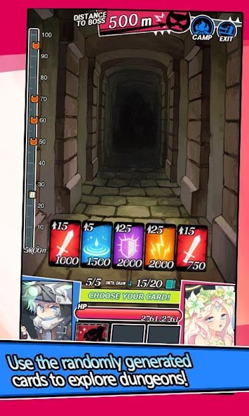 Dungeon&Girls: Card Battle RPG 