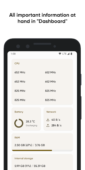 Castro Premium - system info