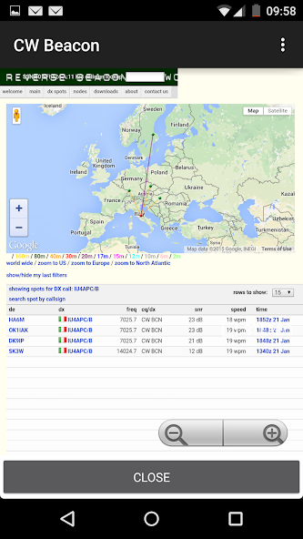 CW Beacon for Ham Radio