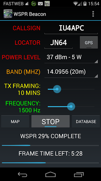 WSPR Beacon for Ham Radio