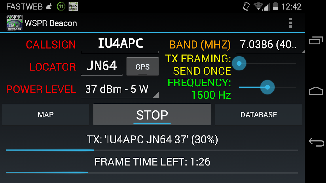 WSPR Beacon for Ham Radio