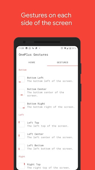 Vivid Navigation Gestures