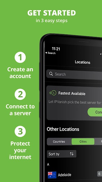 IPVanish App VPN & Secure IP