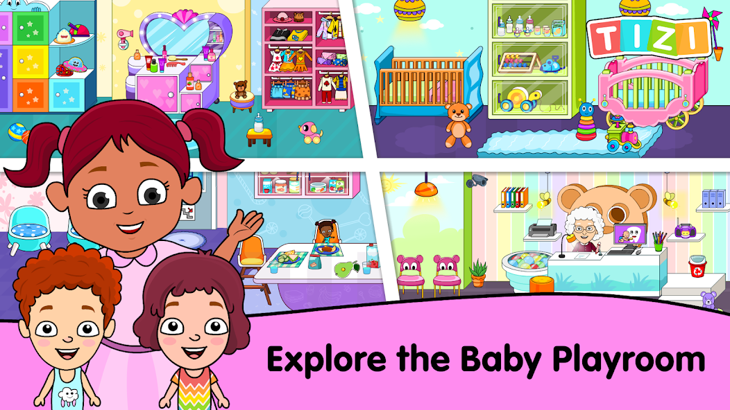 My Tizi Town Daycare Baby Game 