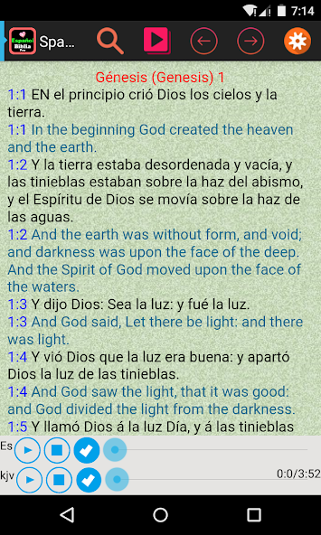 Spanish-English Audio Bible +