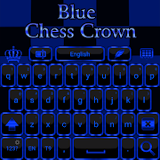 Blue Crown Keyboard theme