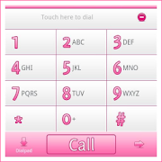 GO Contacts EX Pro Pink Theme