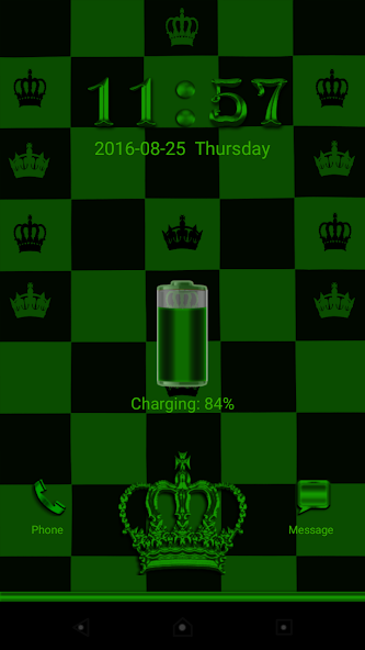 Green Chess Crown Go Locker