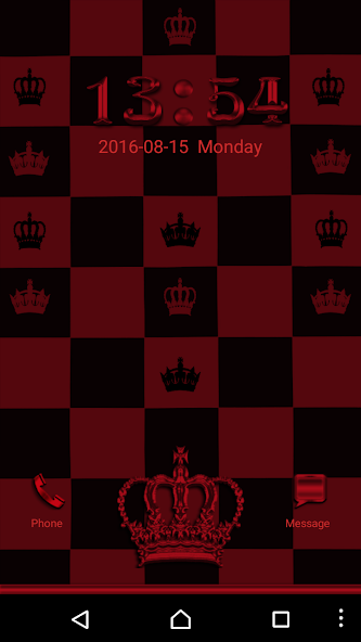 Red Chess Crown Go Locker