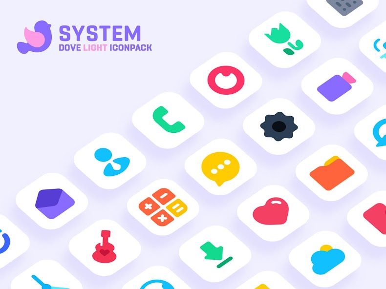 Dove Light : Icon Pack