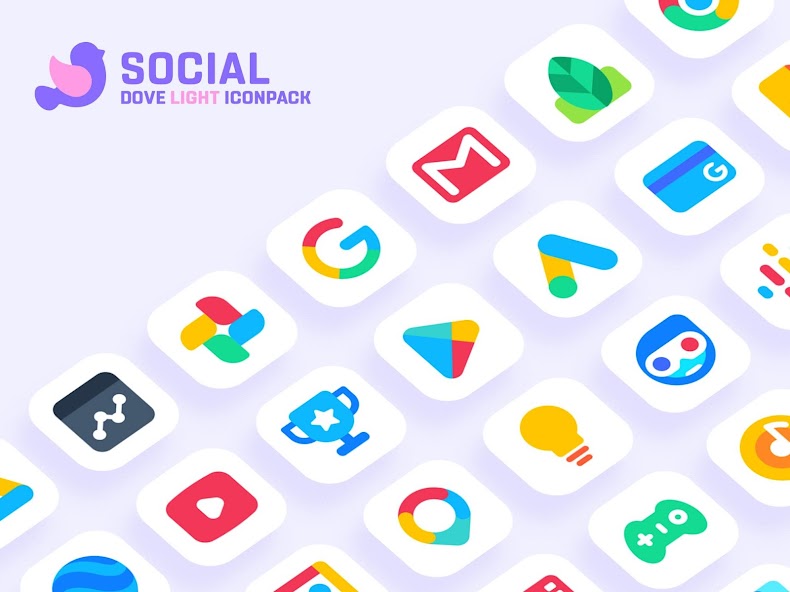 Dove Light : Icon Pack