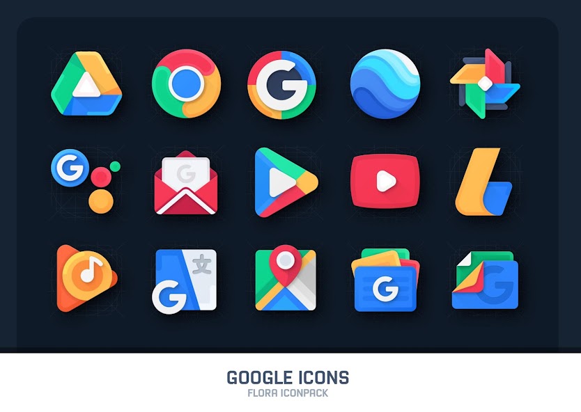 Flora : Material Icon Pack