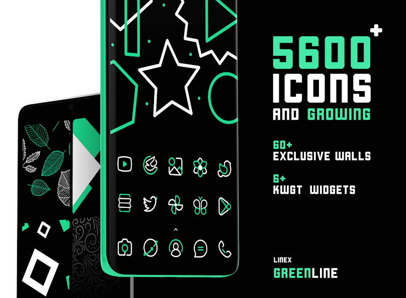 GreenLine Icon Pack : LineX