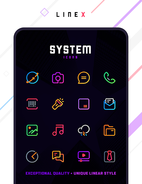 LineX Icon Pack