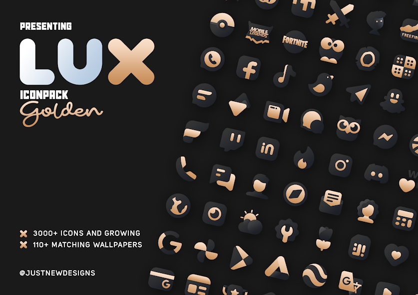 Gold IconPack : LuXGold