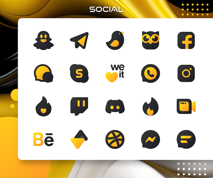 Yellow IconPack : LuXYellow