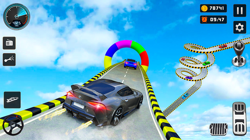 Mega Ramp Car Simulator – Impossible 3D Car Stunts