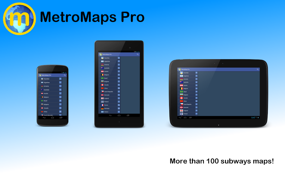 MetroMaps Pro