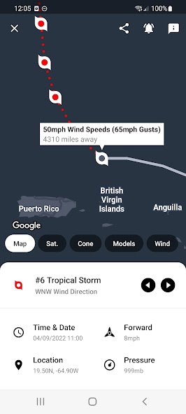 My Hurricane Tracker & Alerts