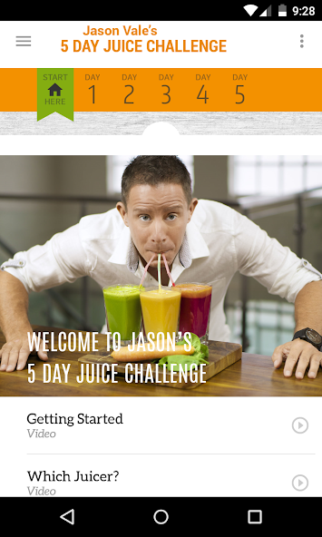 Jason's 5-Day Juice Challenge