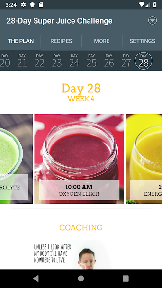 Super Juice Me! Challenge