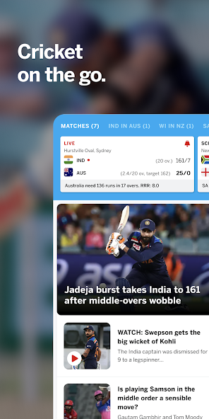 ESPNcricinfo - Live Cricket 