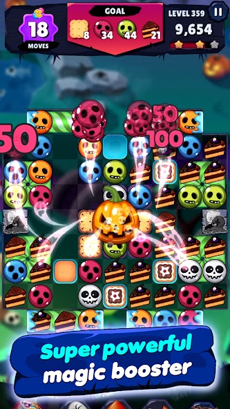 Witch Match Puzzle 