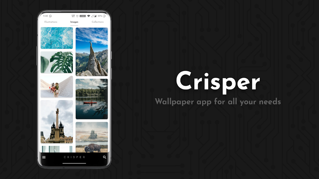 Crisper - Wallpapers & More