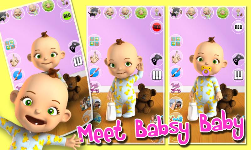 Talking Babsy Baby Deluxe