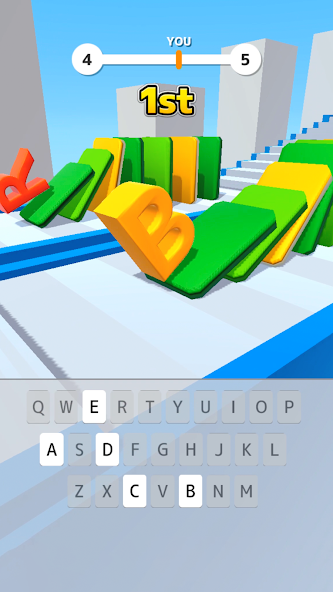 Type Spin: alphabet run game 