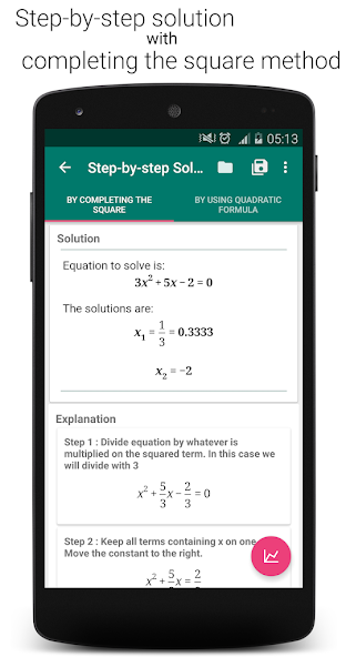 Quadratic Equation Solver PRO