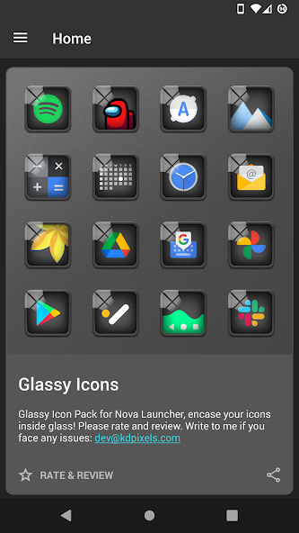 Glassy Icon Pack