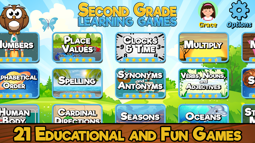 Second Grade Learning Games SE 