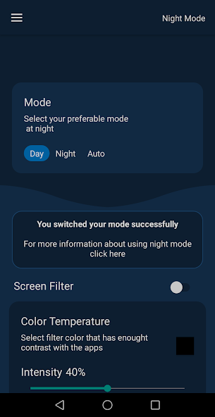 Night Mode:Dark Mode Enabler [No Root]