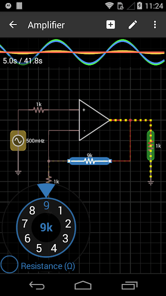 iCircuit Electronics Simulator