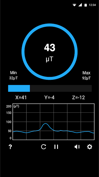 Metals Detector: EMF detector