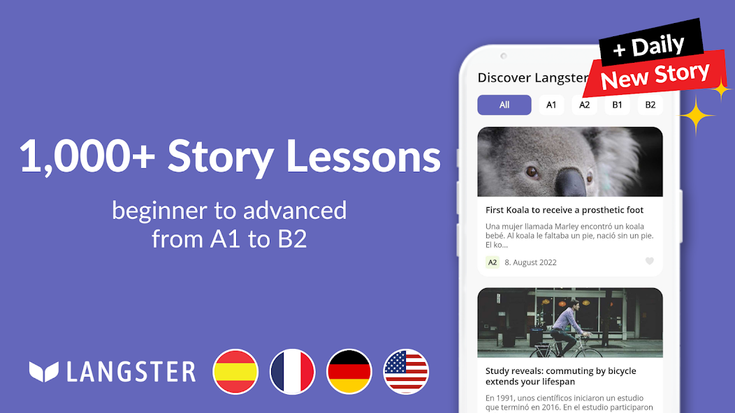 Learn Languages with Langster