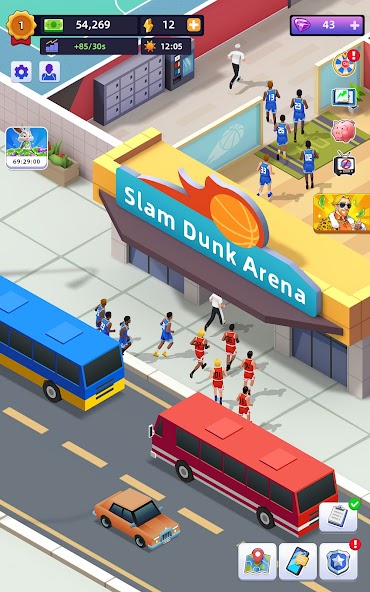 Idle Basketball Arena Tycoon