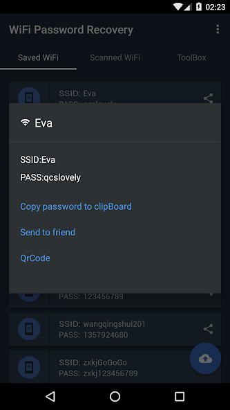 WiFi Password Recovery