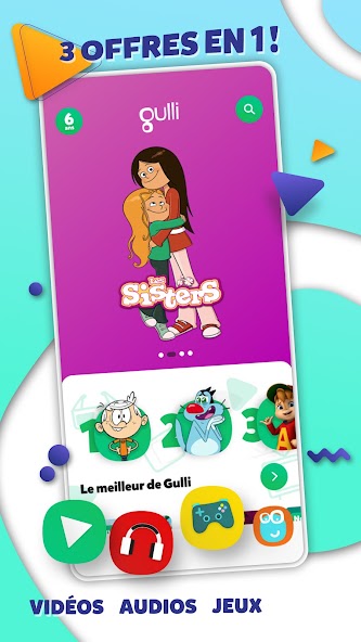 Gulli, Vidéos, Audios et Jeux