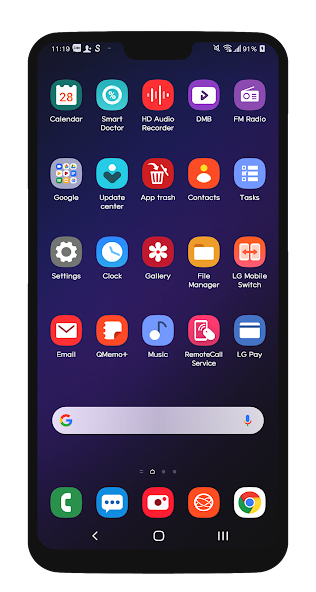 [UX8] One UI 2 Black LG G8 V50